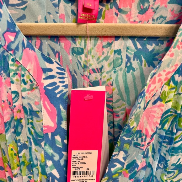 NWT LILLY PULITZER COLBY TOP - Picture 3 of 5